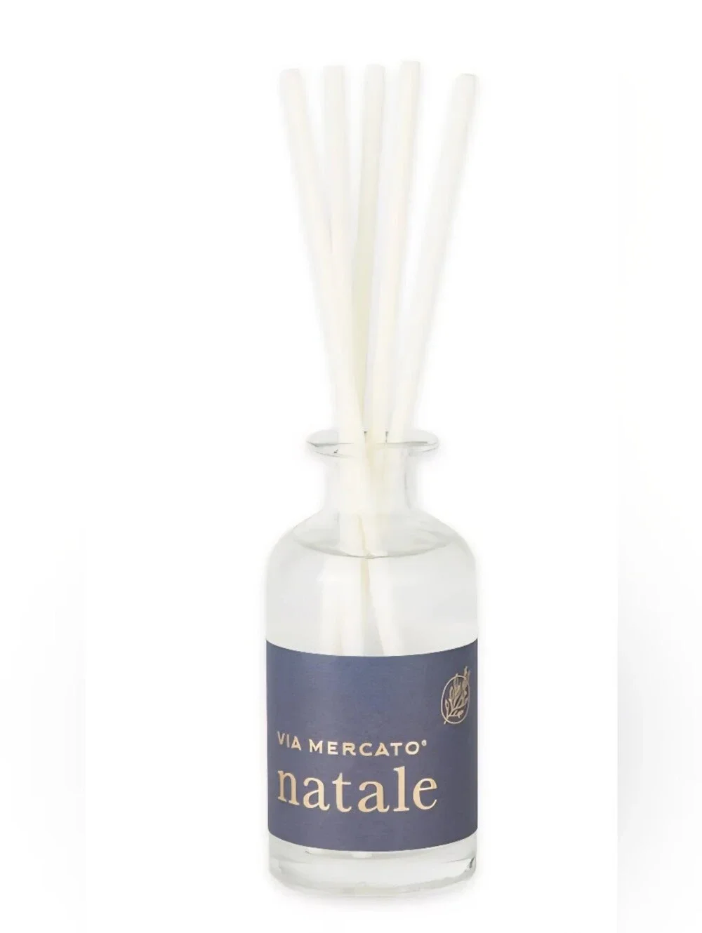 Via Mercato Natale Collection Spiced Whiskey Mini Reed Diffuser